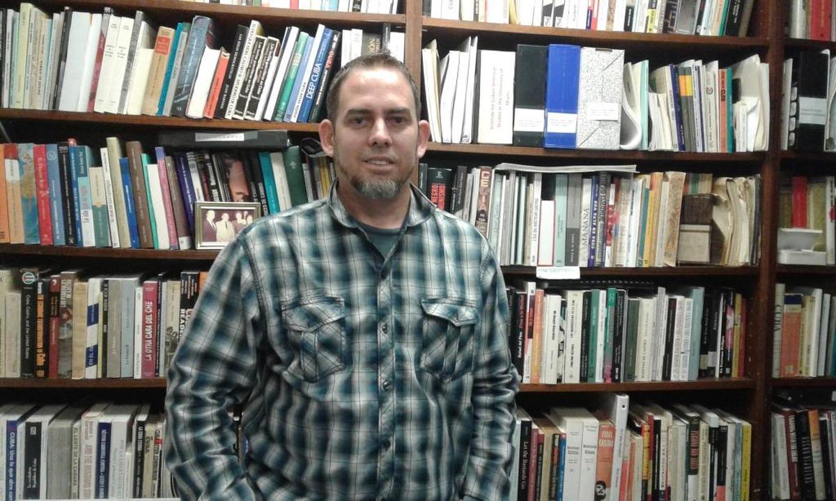 Pastor Mario Félix Lleonart during a visit to to Center for a Free Cuba in Washington D.C., on May 12, 2017.