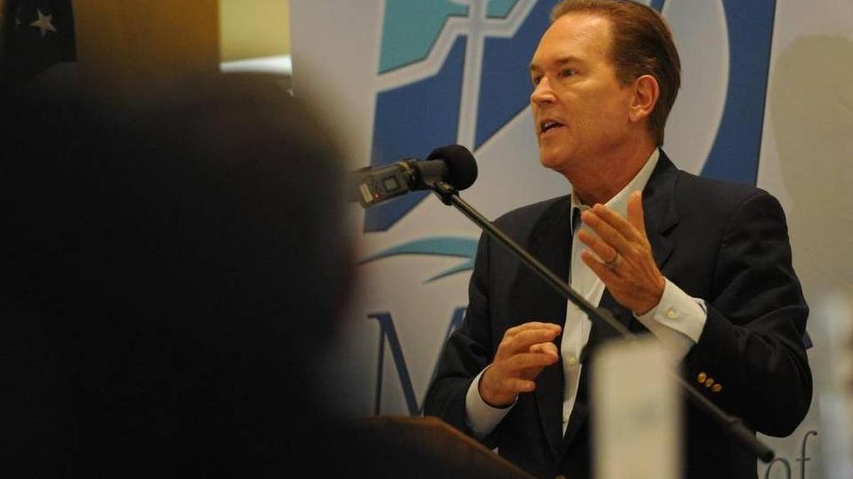 U.S. Rep. Vern Buchanan in June talked about Donald Trump and other issues during a Manatee Chamber of Commerce luncheon in Bradenton.