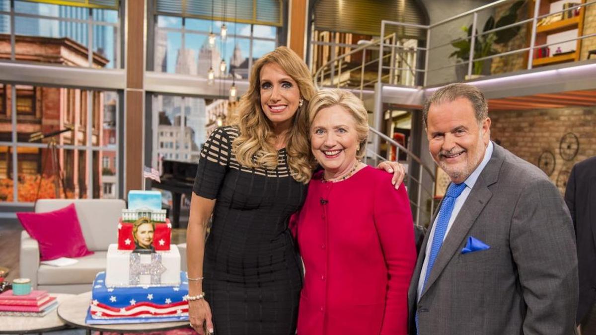 Univision’s ‘El Gordo y la Flaca’ show welcomed Hillary Clinton on Tuesday afternoon, just one day before her birthday.