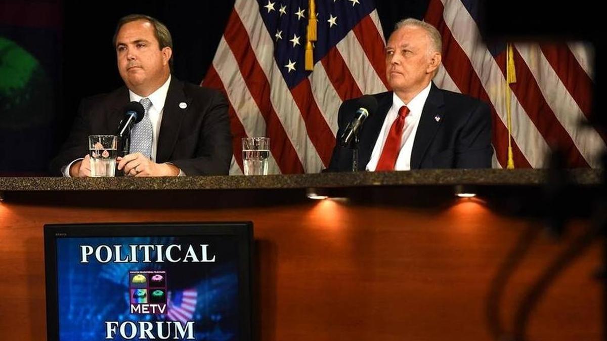 Republican candidates Joe Gruters and Steve Vernon are battling until the very end for Florida House District 73. The winner of the Aug. 30 primary will advance to face unopposed Democrat James Golden in the November election. Bradenton Herald file photo