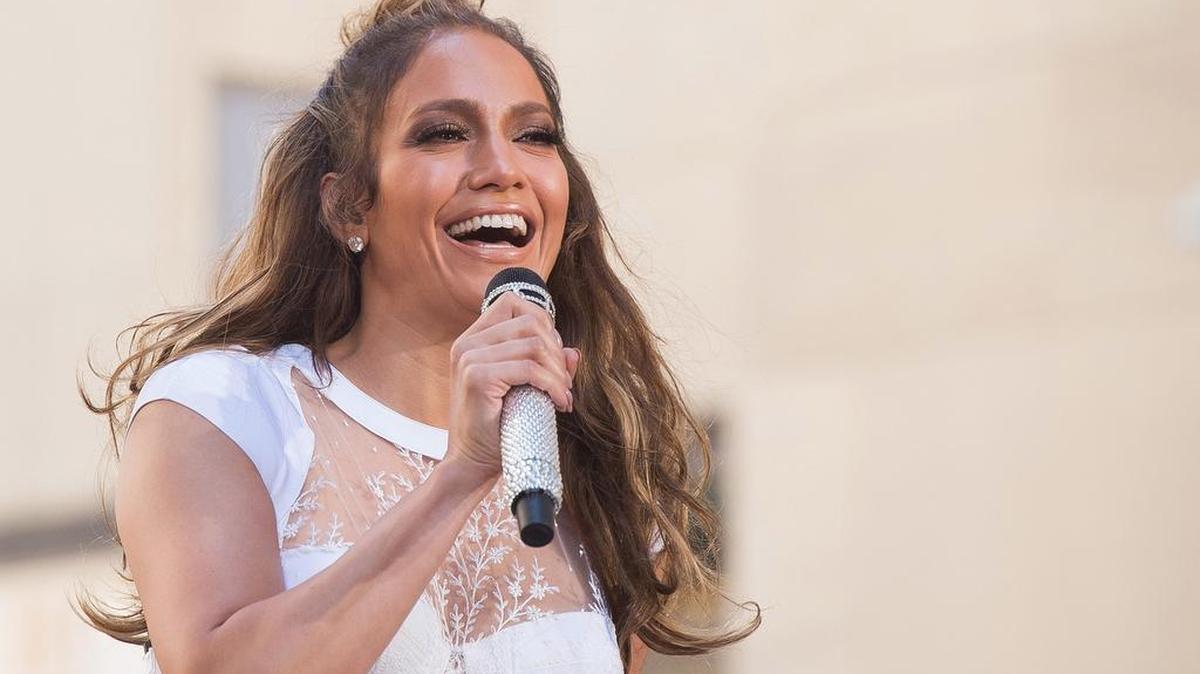 Jennifer Lopez performs on NBC’s “Today” show at Rockefeller Plaza on Monday, July 11, 2016, in New York.