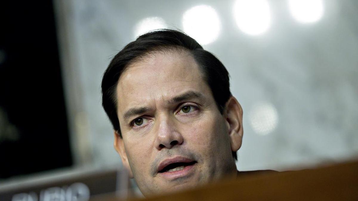 Sen. Marco Rubio, R-Fla., seen here in November, said he will vote against Republicans' tax plan unless child care tax credits are expanded.