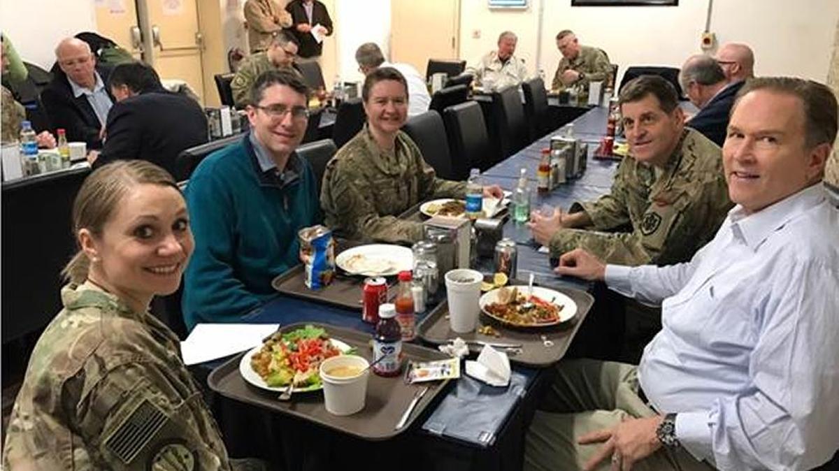 U.S. Rep. Vern Buchanan met with Florida troops during a visit in Afghanistan this week.