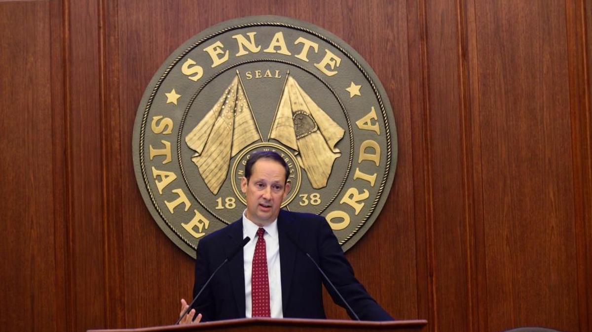 Senate President Joe Negron, R-Stuart, said he wants to stick with the Senate’s more stringent version of proposed changes to Florida’s “Stand Your Ground” law, which would shift the burden of proof to prosecutors in pretrial hearings.