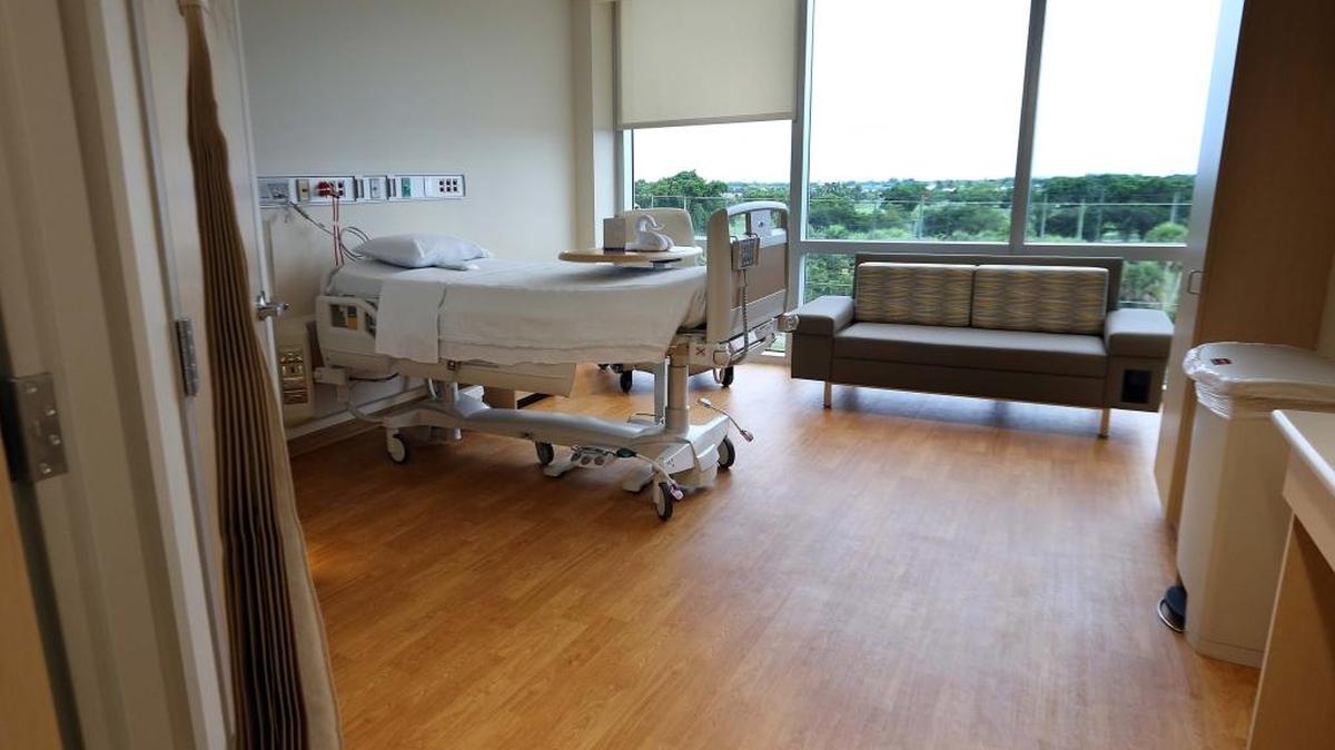 View of a new room at Jackson South’s fourth floor during a ribbon-cutting ceremony on Wednesday July 14, 2016.