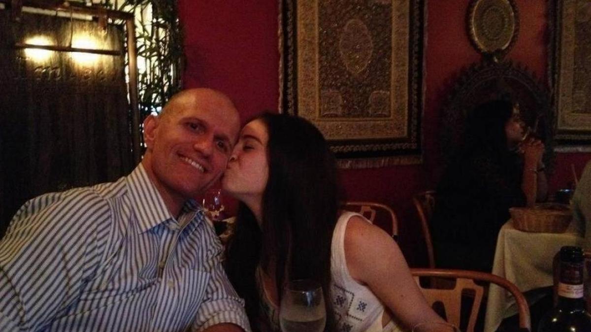 Dale Leary and Marta San Jose, his former exchange student, who then became his wife, are shown on her public Facebook page.