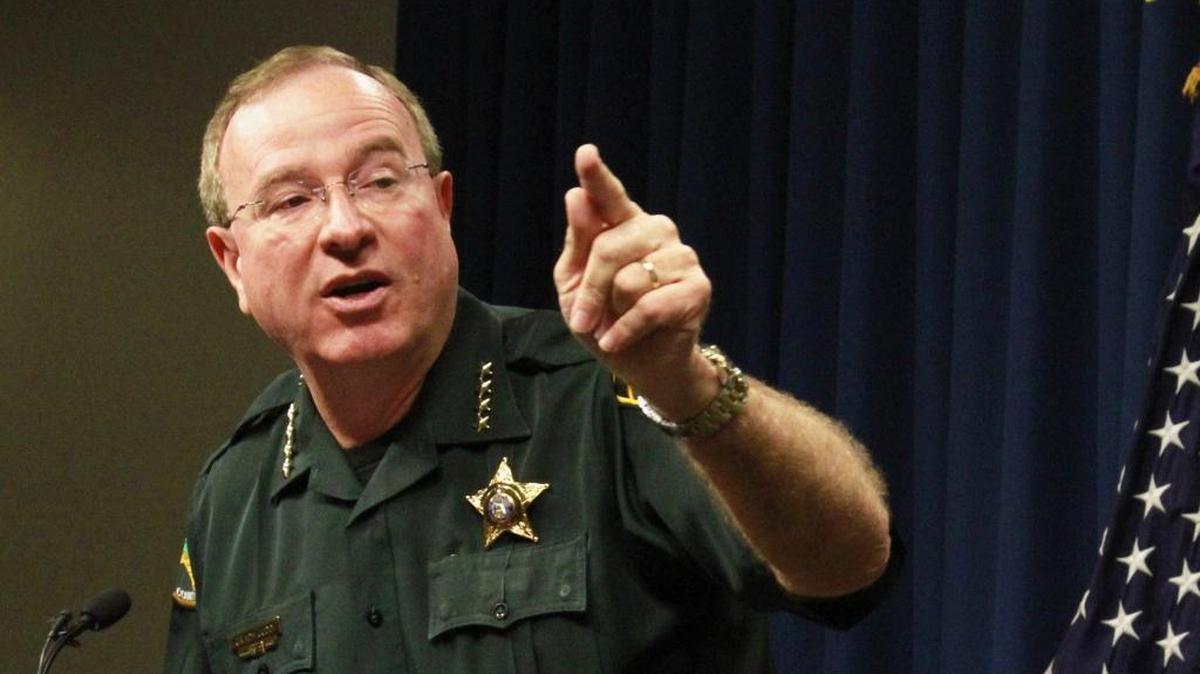 Polk County Sheriff Grady Judd, shown here in 2013, has created a program that allows teachers who want to be armed to go through specialized training. It is likely to be the basis for a program expected to be included in a package of gun-related bills scheduled to be unveiled Friday