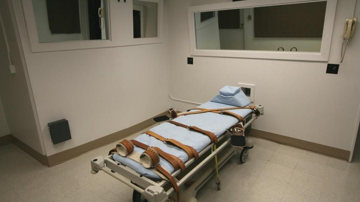 The Death Chamber at Florida State Prison in Starke.