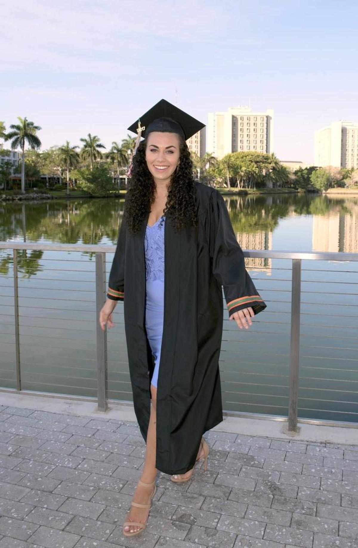 Elizabeth ‘Ellie’ Goldenberg graduated from the University of Miami the day before she was killed while on an airboat tour in the Everglades.