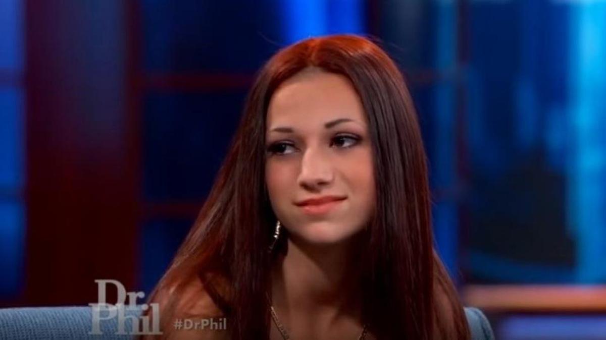Danielle Bregoli, the teen who rocketed to Internet fame after appearing on a episode of “Dr. Phil” in September.
