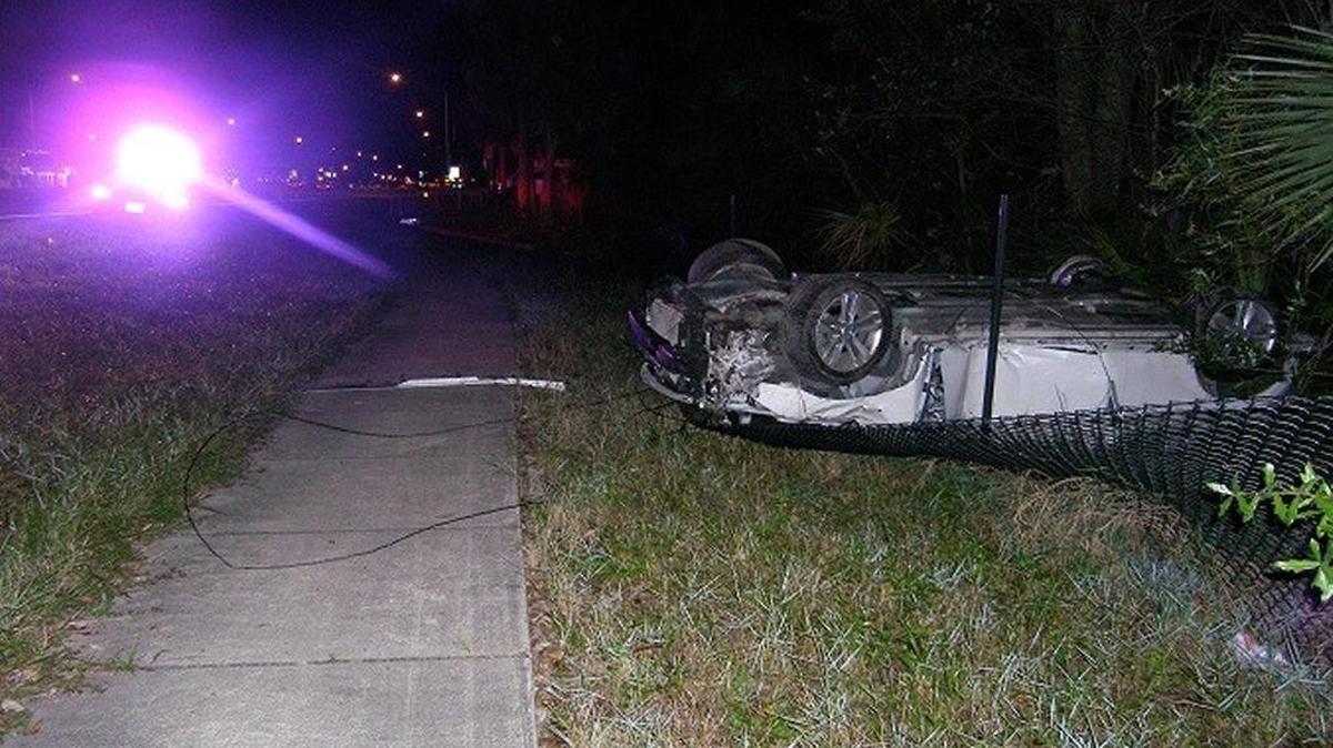 A 26-year-old man was arrested Saturday morning for DUI after leading troopers on a chase from Pasco County to Pinellas County.