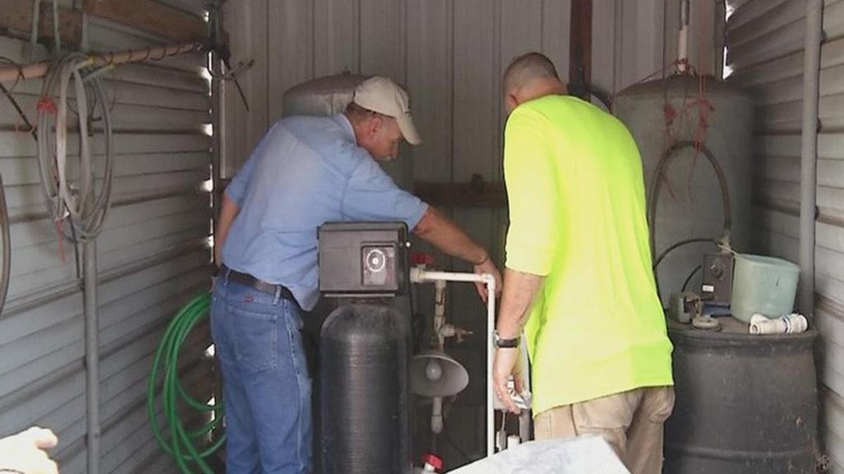 Mosaic contracted with an independent, private well-testing company for the well tests for neighbors who request them after a sinkhole at the plant in Mulberry leaked slightly radioactive water into the ground.