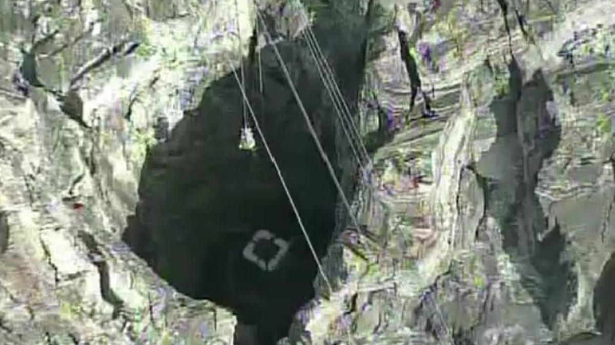 Sky 9 image of Mosaic sinkhole on Thursday, Dec. 14, 2017.