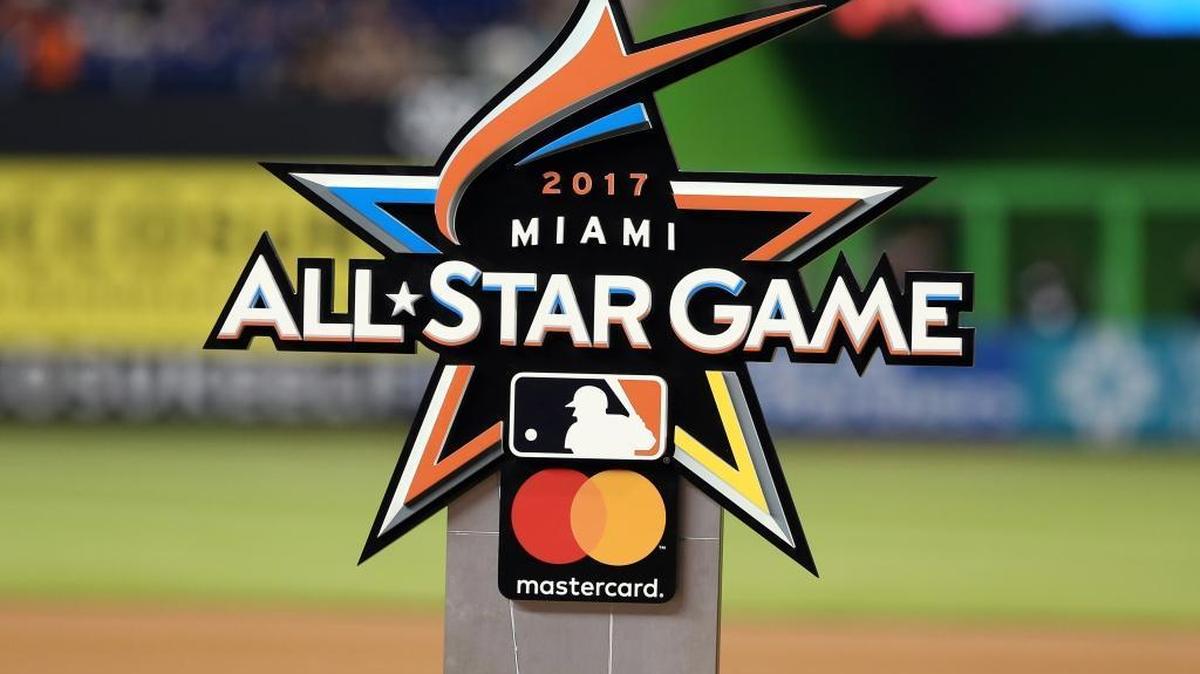 The official logo of the 2017 All-Star game which will take place July 11 at Marlins Park.