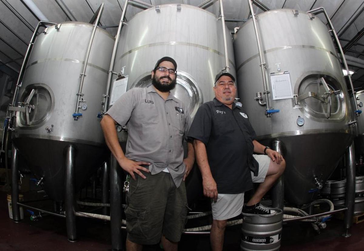 Luis C. Brignoni and his son, Luis G. Brignoni, are the founders of Wynwood Brewing.