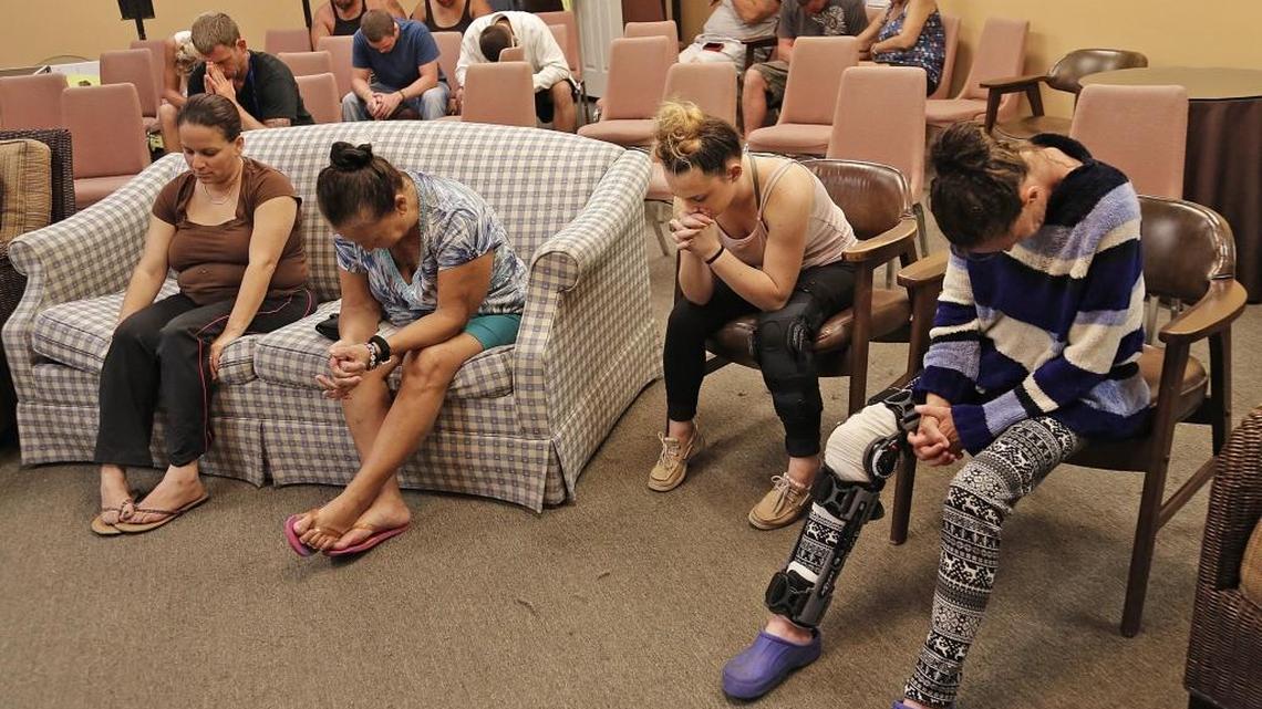 As hurricane roared, guests at Florida rehab hotel weathered another life storm