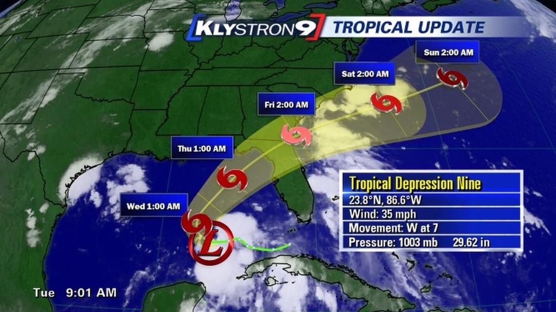 Tropical Depression 9: Bucs move up game because of storm