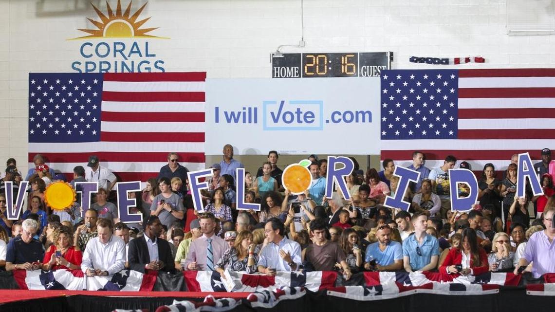 Clinton camp: Florida should give voters more days to register due to Hurricane Matthew