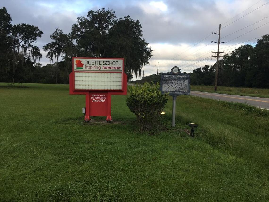 Landmarks like the Duette School, Florida’s last one-room school, are threatened by winds from Hurricane Irma.