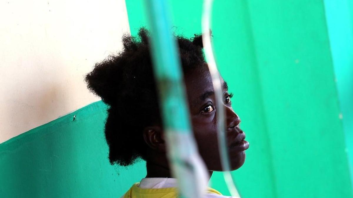 In October, after Hurricane Matthew swept through Haiti, Nolan Hyppolite, 24, sought help at a cholera clinic at Port Salut Hospital.