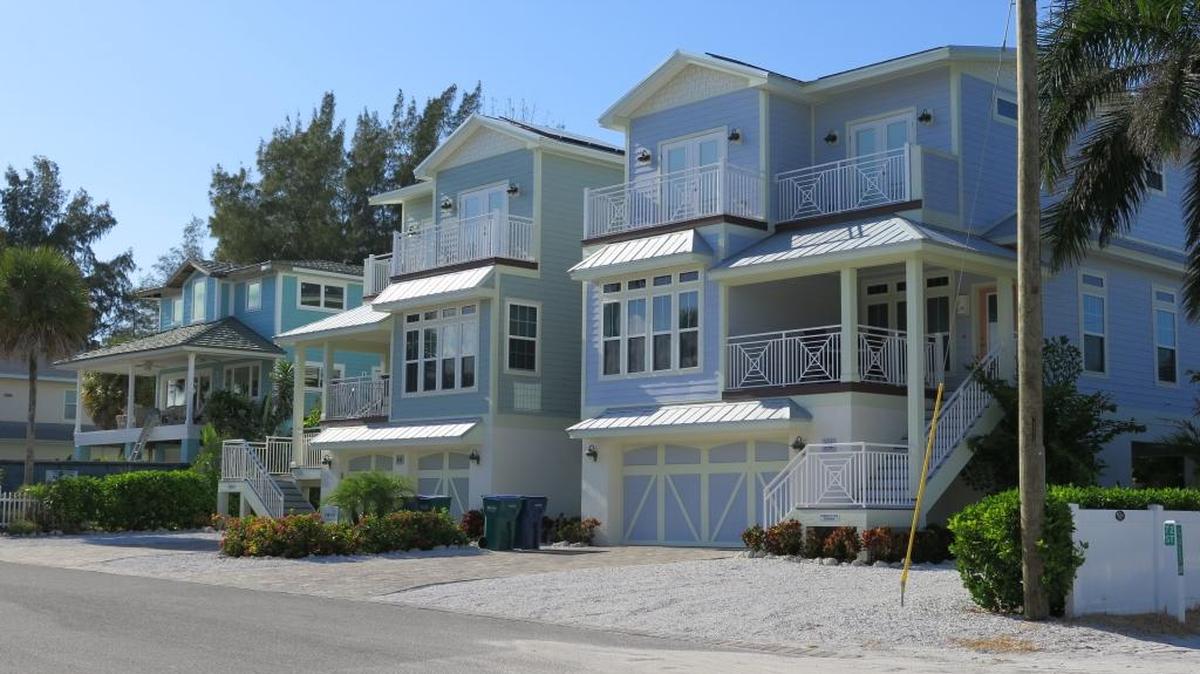 Vacation rentals are very popular on Anna Maria Island.