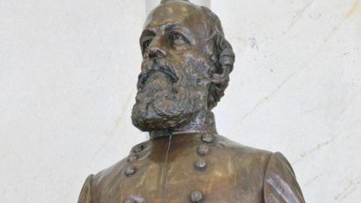 Florida lawmakers have given this statue of Confederate Gen. Edmund Kirby Smith the heave-ho.