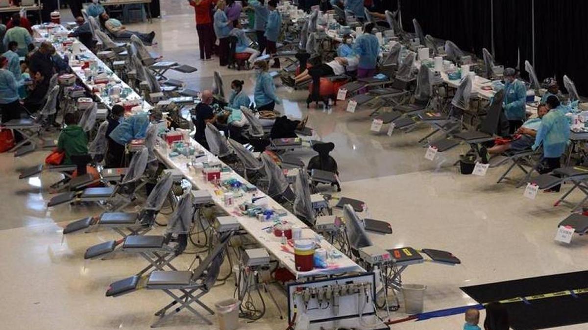 Hundreds of patients showed up for the first day of RAM, Remote Area Medical Clinic, at the second RAM last year at Manatee Technical College.
