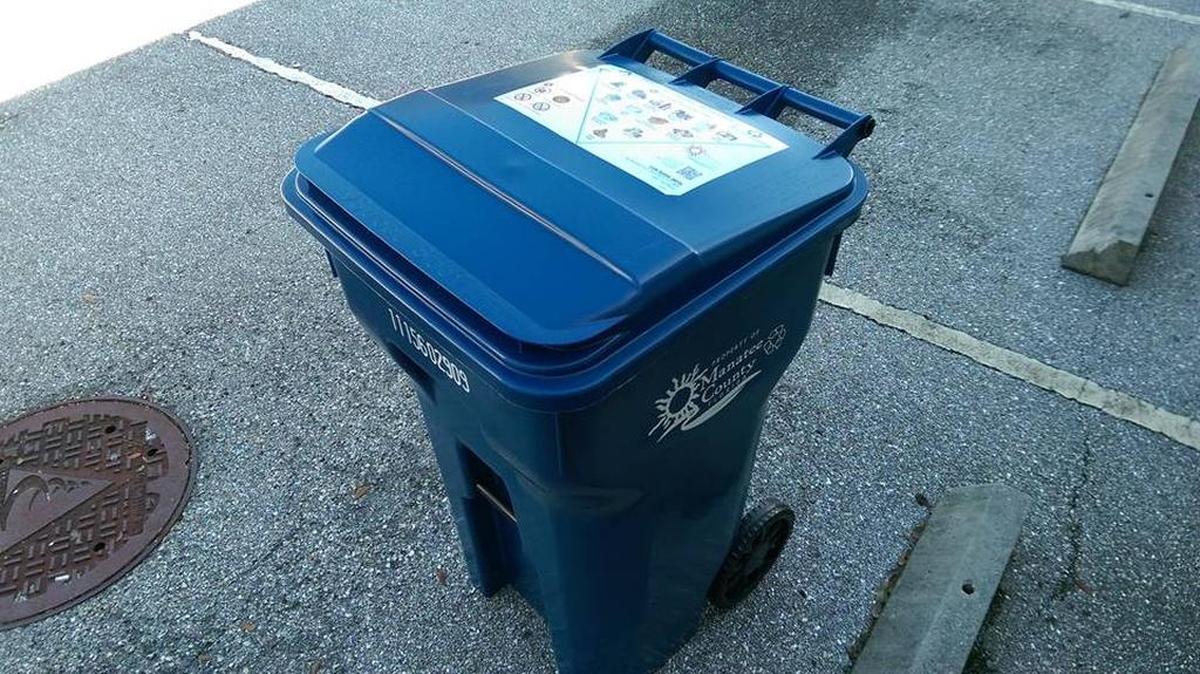 Manatee County’s recycling bin