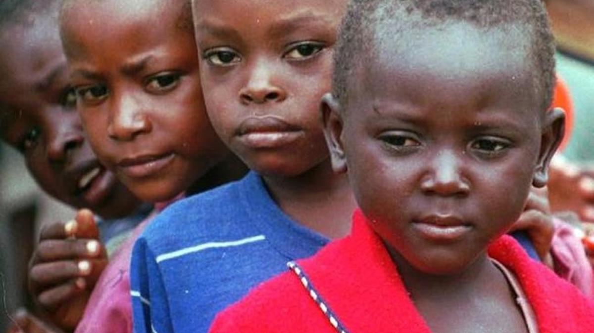 FILE PHOTO: Abandoned Rwandan hutu refugee children in 2009 in Mbandaka, Congo.