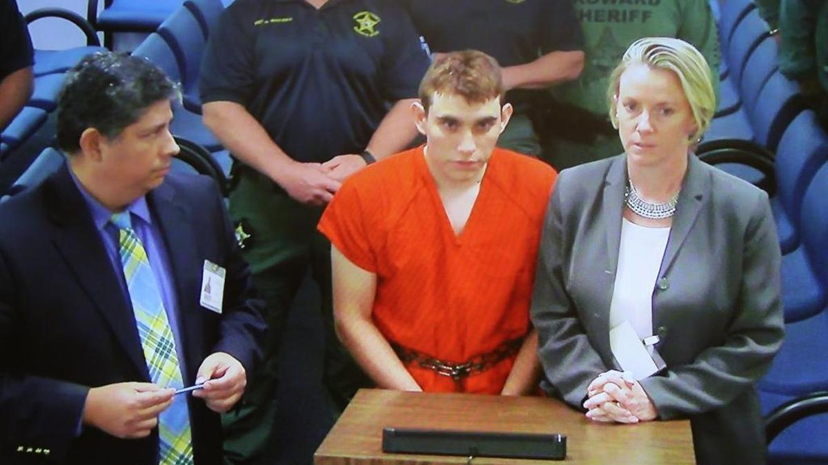 Suspected school shooter Nikolas Cruz makes a video appearance in Broward County court before Judge Kim Theresa Mollica. Cruz is facing 17 charges of premeditated murder in the mass shooting at Marjory Stoneman Douglas High School in Parkland.