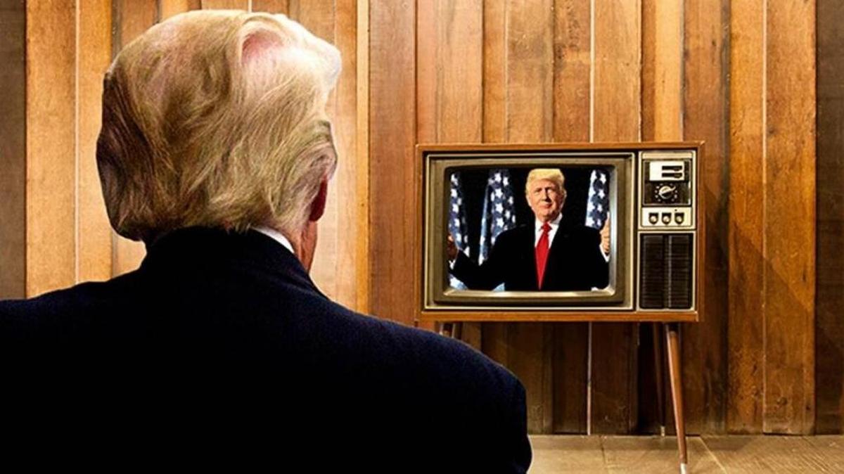 Reports are that Trump watches up to eight hours a day of television.