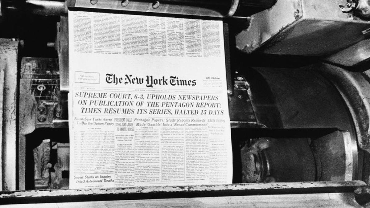 July 1, 1971: After getting the green light from the Supreme Court, The New York Times resumes publication of its series of articles based on the secret Pentagon Papers.