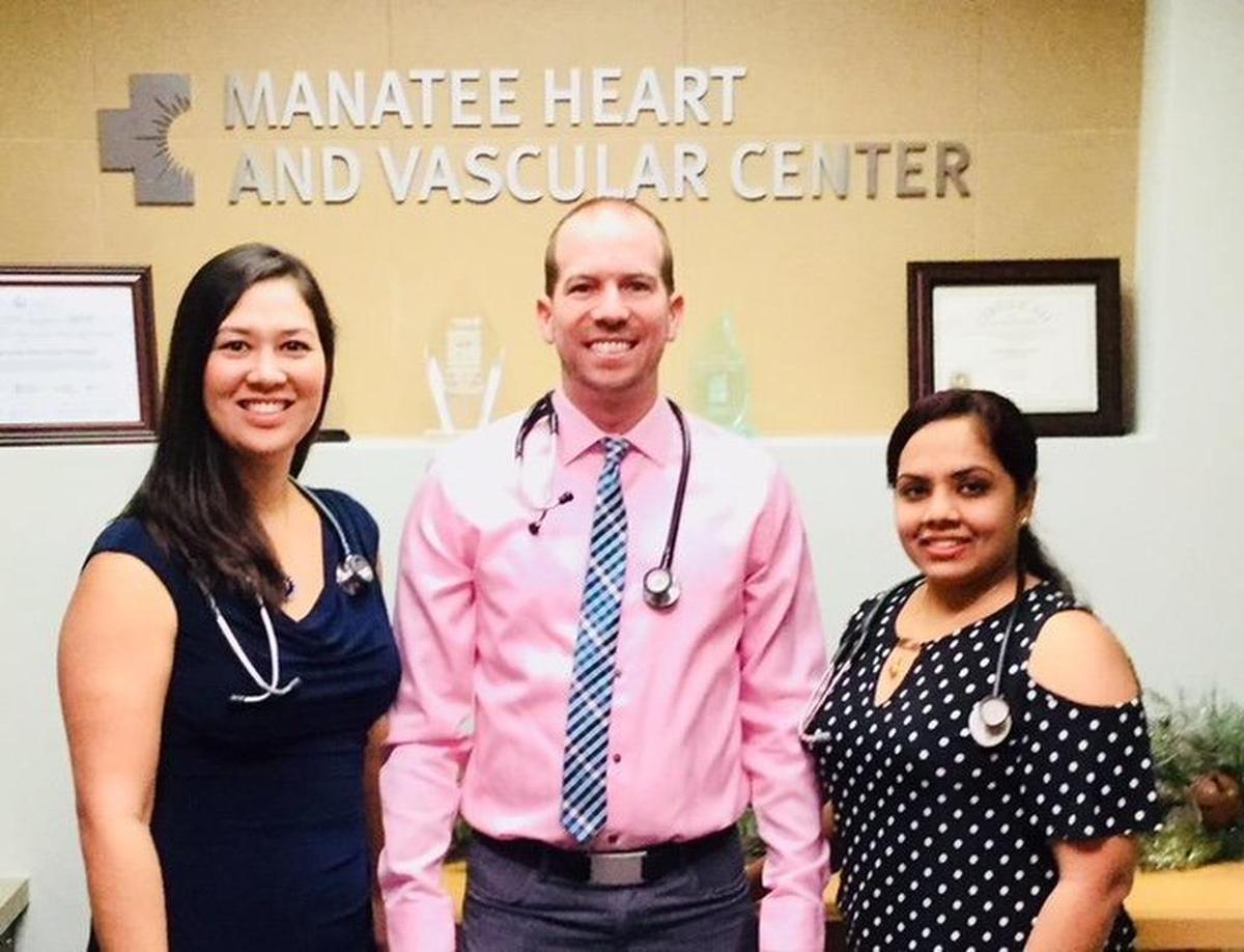From left: Lisa Shannon, DO; William Evans, DO; and Bijal Patel, DO