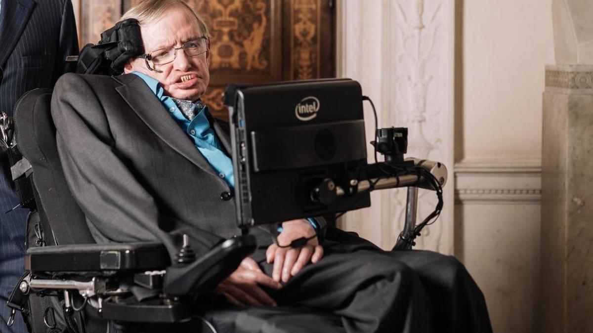 FILE — Stephen Hawking, the physicist and author, at the Royal Society in London, July 20, 2015.