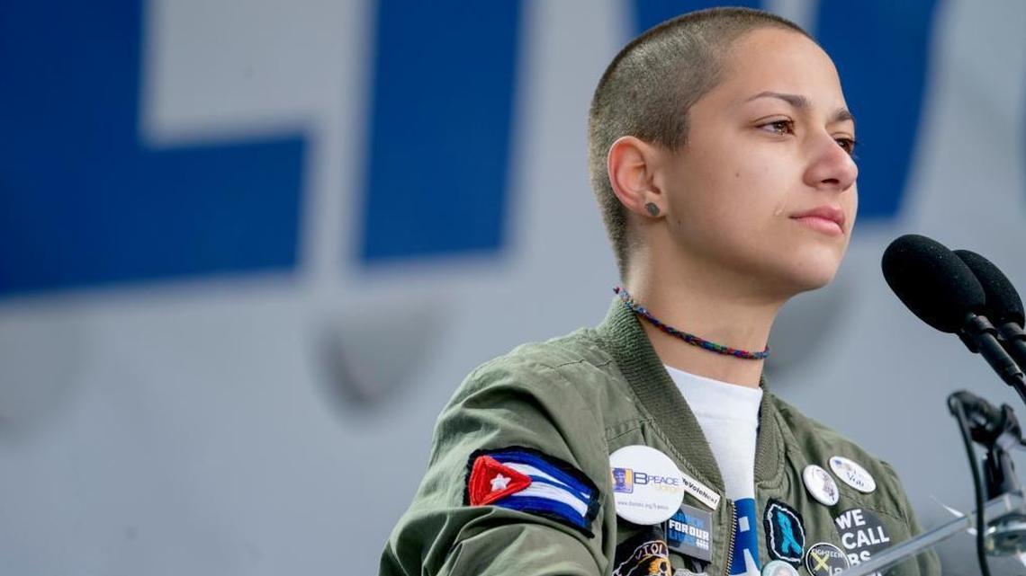 Never mind Emma González’s olive green jacket. Listen to her and her generation.