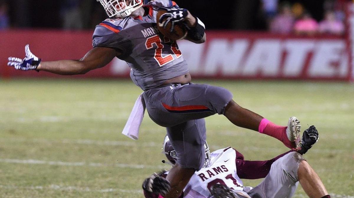 Josh Booker’s speed will be difficult for Manatee opponents to slow this season.