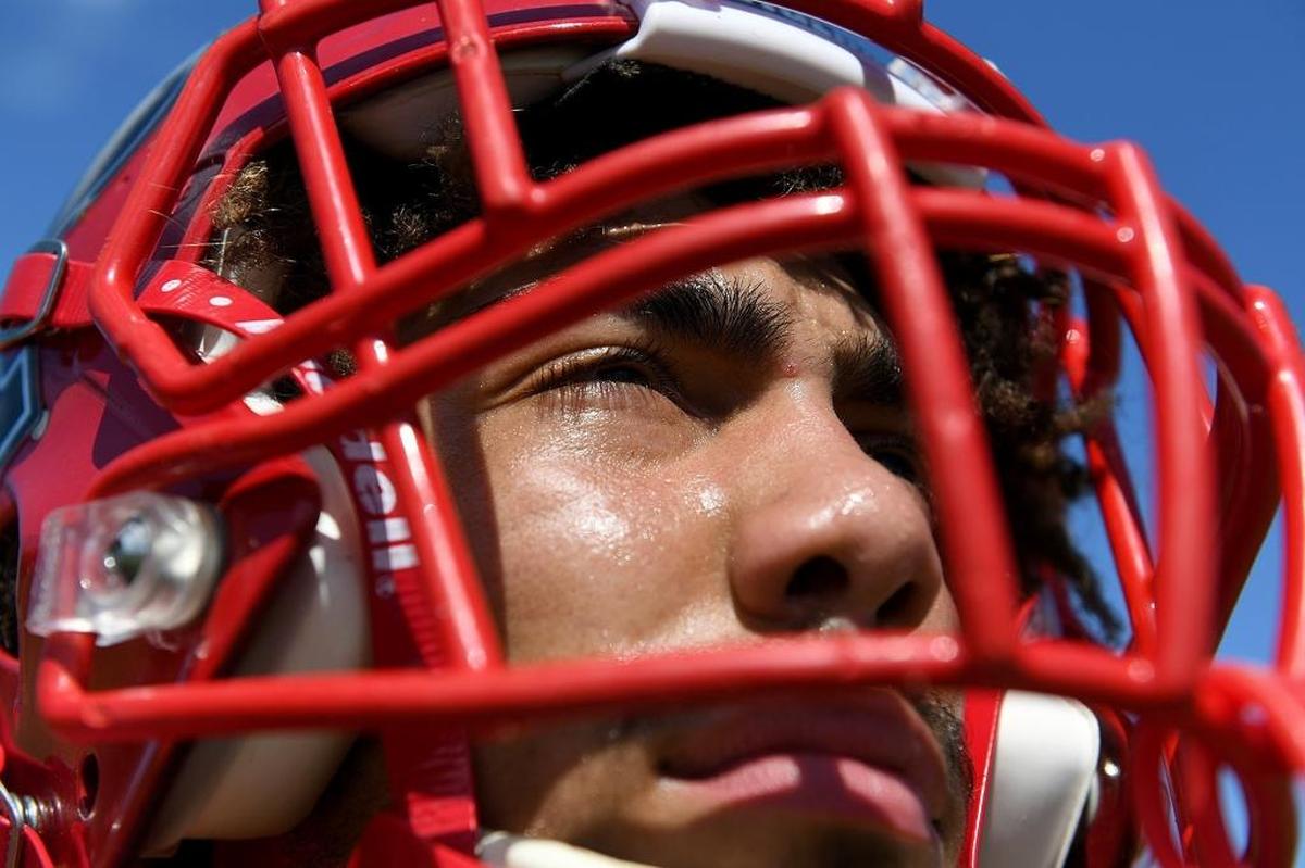 Palmetto High wide receiver Kobe Mays said he does a lot of one-on-work with his father, former NFL defensive back Alvoid Mays.