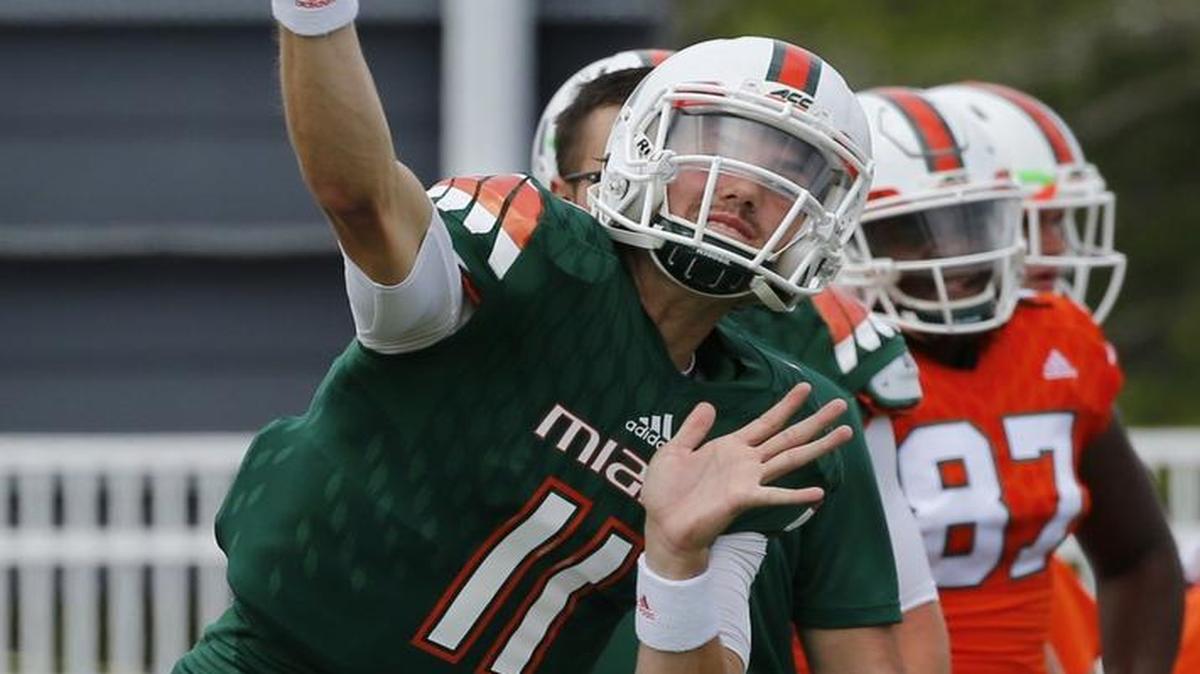 Former Palmetto quarterback Jack Allison will decide between West Virginia and Mississippi Gulf Coast Community College, a junior college program, after leaving Miami.