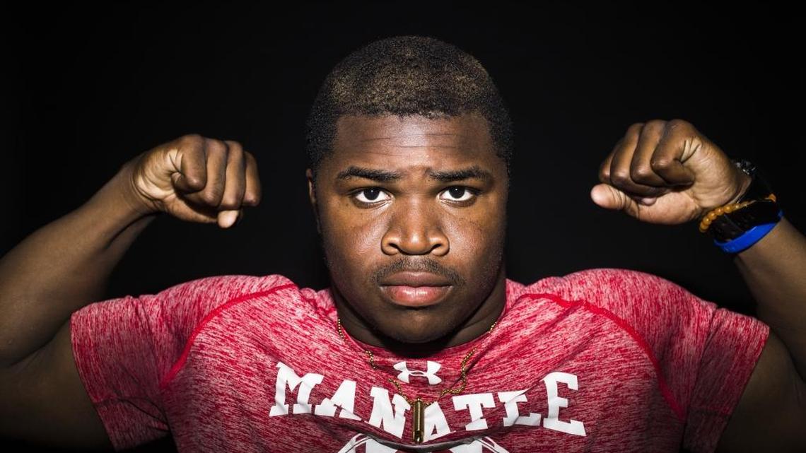 Manatee’s Joshua Booker is the All-Area Boys Weightlifter of the Year