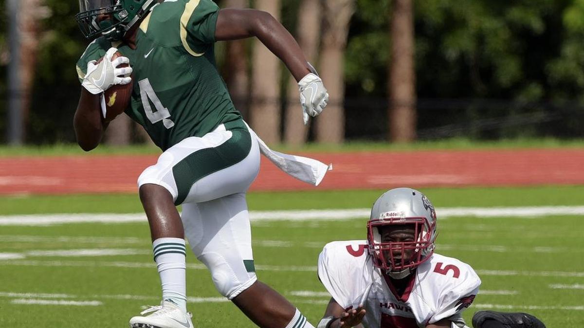 Saint Stephen’s Jordan Murrell plans to attend Football Championship Subdivision Stetson after pulling in an offer after National Signing Day.
