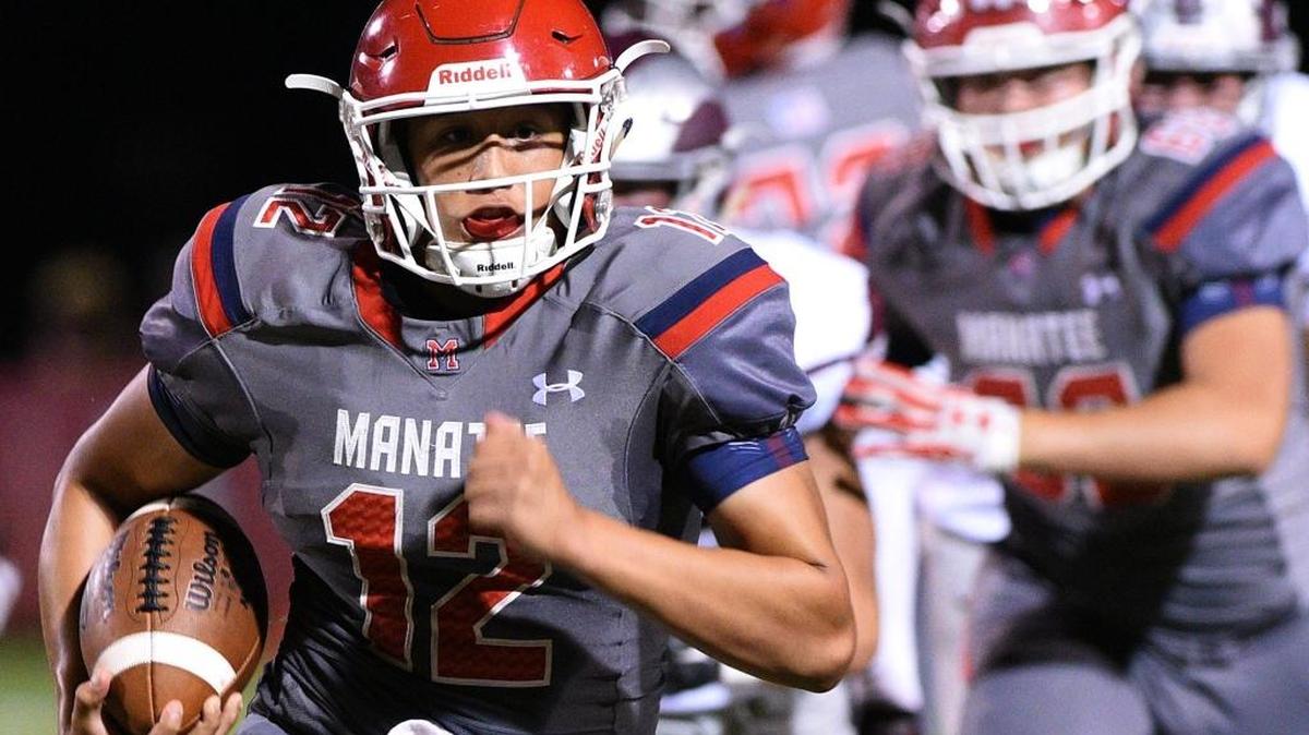 Manatee’s A.J. Colagiovanni fell short of winning Player of the Year, but was still a first-team All-State selection by FloridaHSFootball.com.