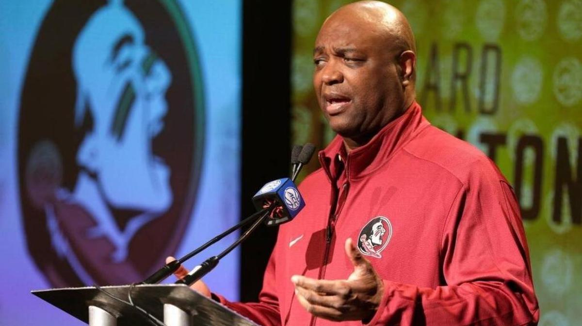 Florida State basketball coach Leonard Hamilton.