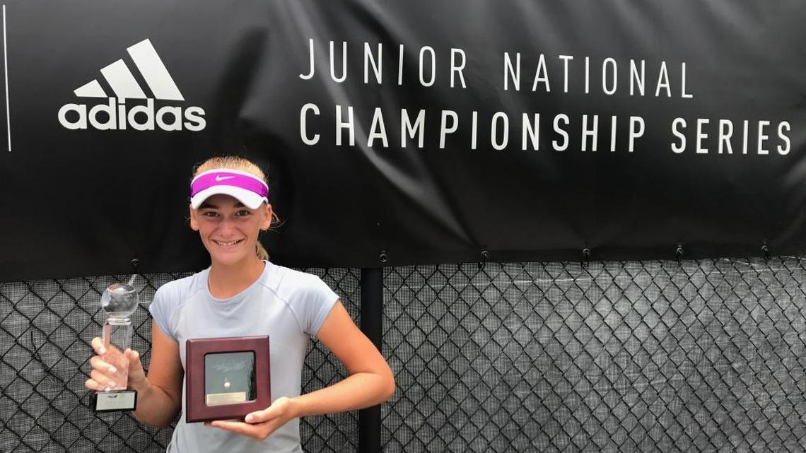 Bradenton’s Ava Krug wins USTA 12 doubles national title on clay