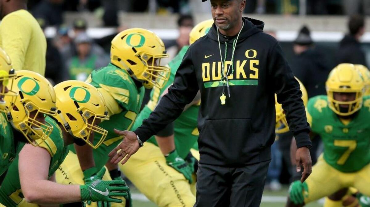 Willie Taggart led Oregon to a 7-5 record in his only season with the Ducks. Oregon lost in the Las Vegas Bowl on Saturday to drop to 7-6.