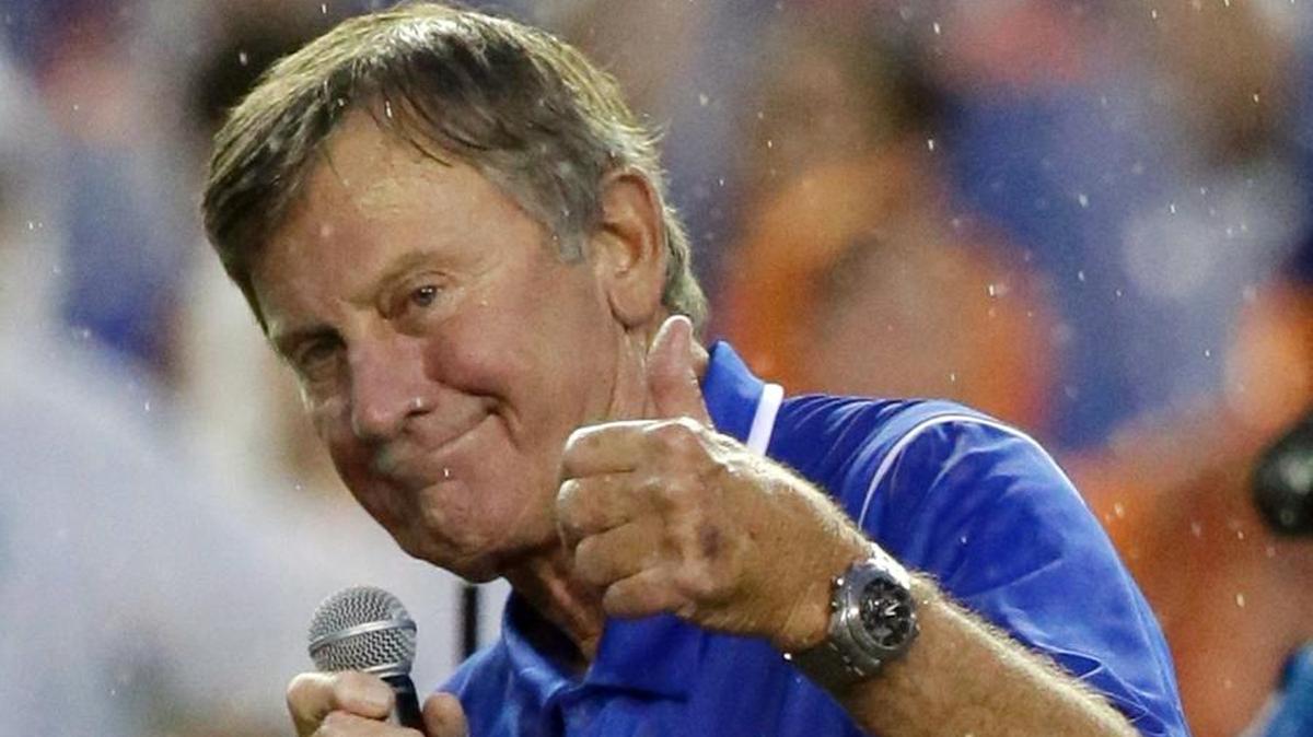Scenes from ‘The Swamp,’ site of many Kentucky football lowlights and one huge win
