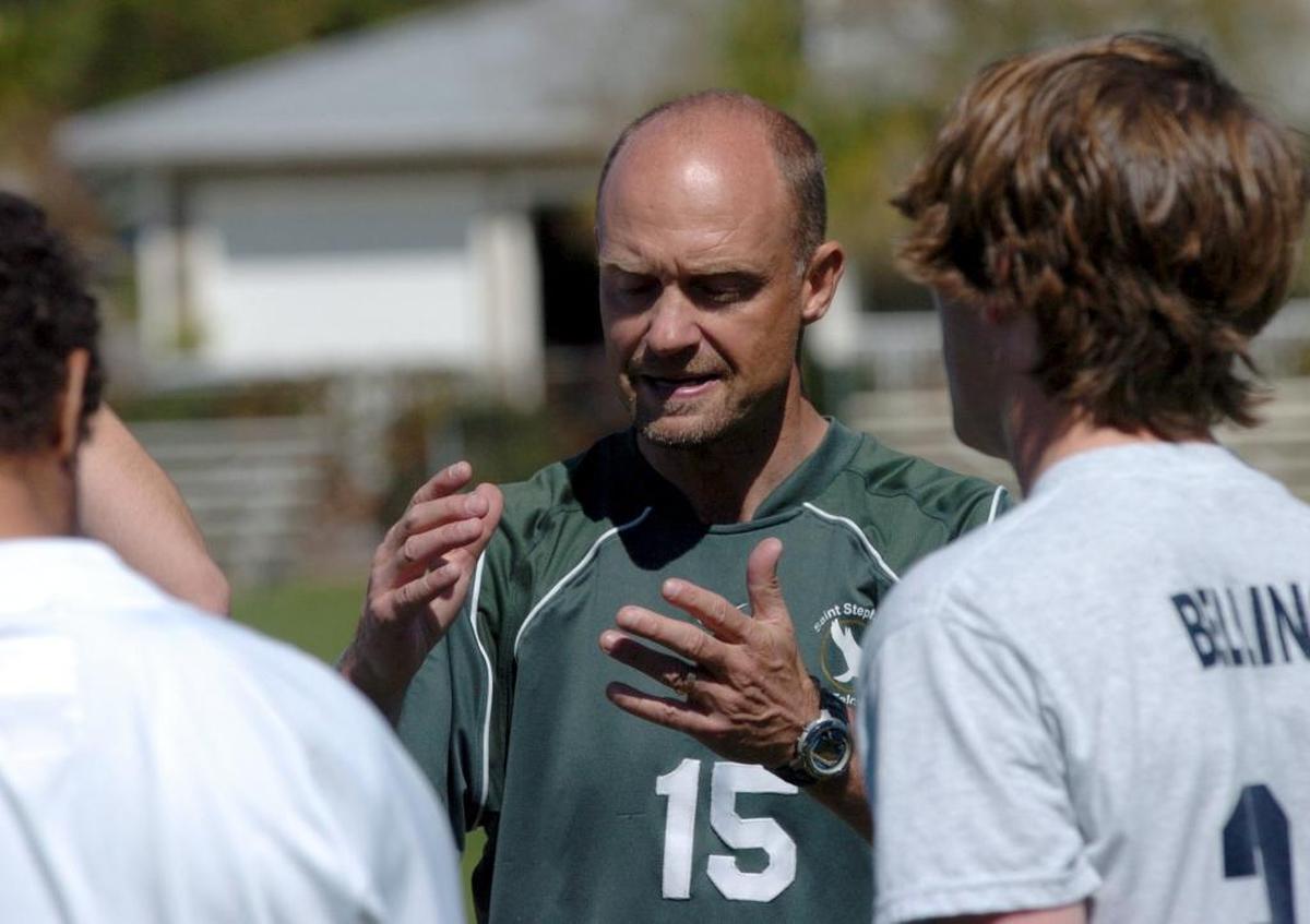 Saint Stephen’s boys soccer coach Marc Jones is nearing his 375th career win.