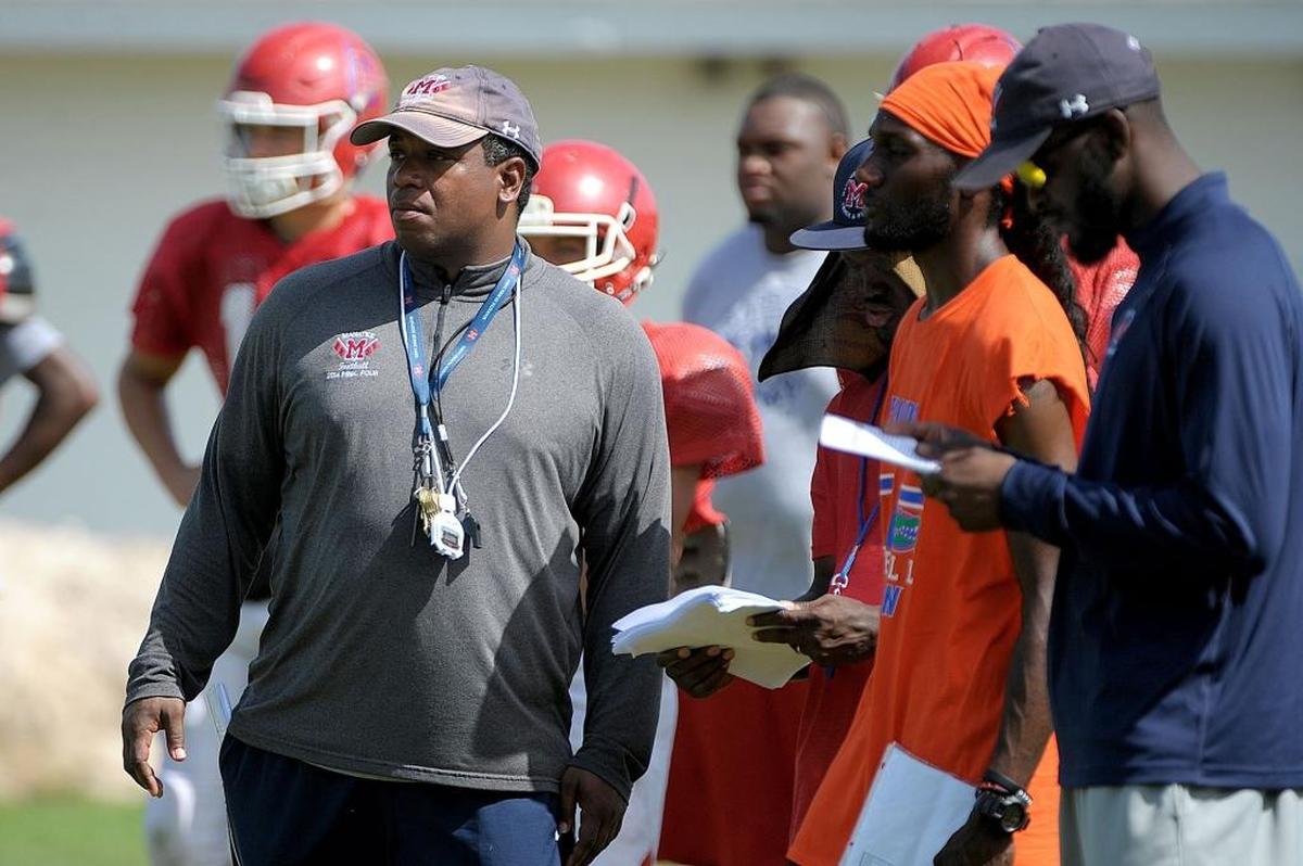 Manatee head coach Yusuf Shakir