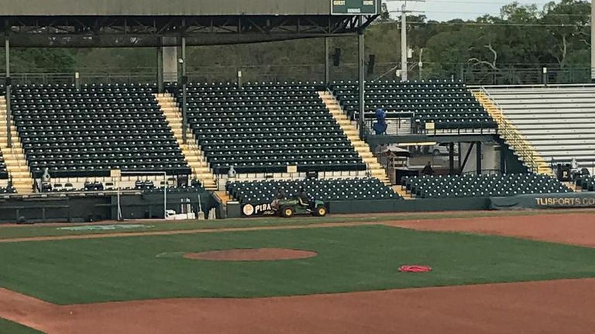 The Pittsburgh Pirates play the Baltimore Orioles on Wednesday, March 15, 2017 at LECOM Park in Bradenton.