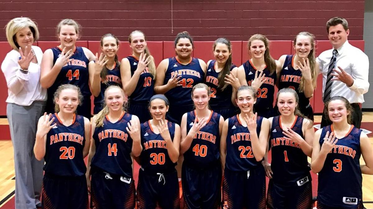 The Bradenton Christian girls basketball team
