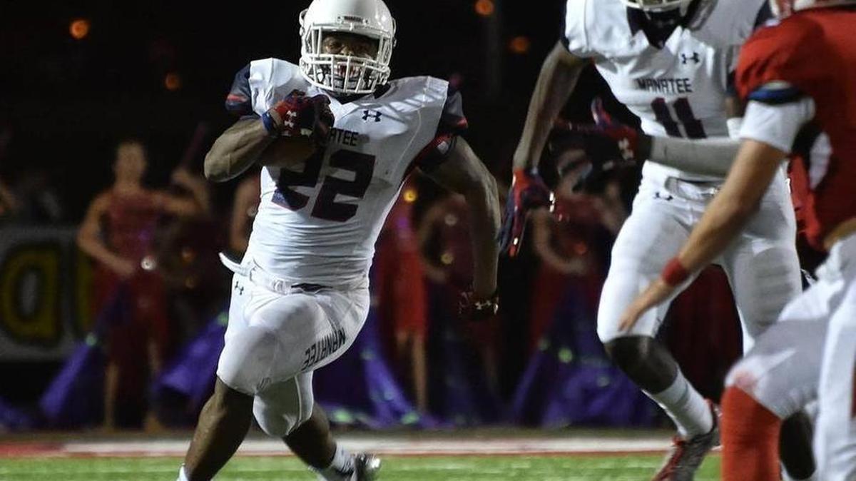 Josh Booker and the Manatee High offense found plenty of room to run Friday night. But its the Hurricanes’ defense that’s struggling in the running game.